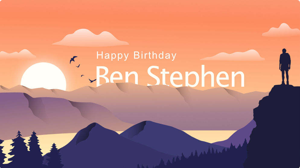Welcome Ben Stephen